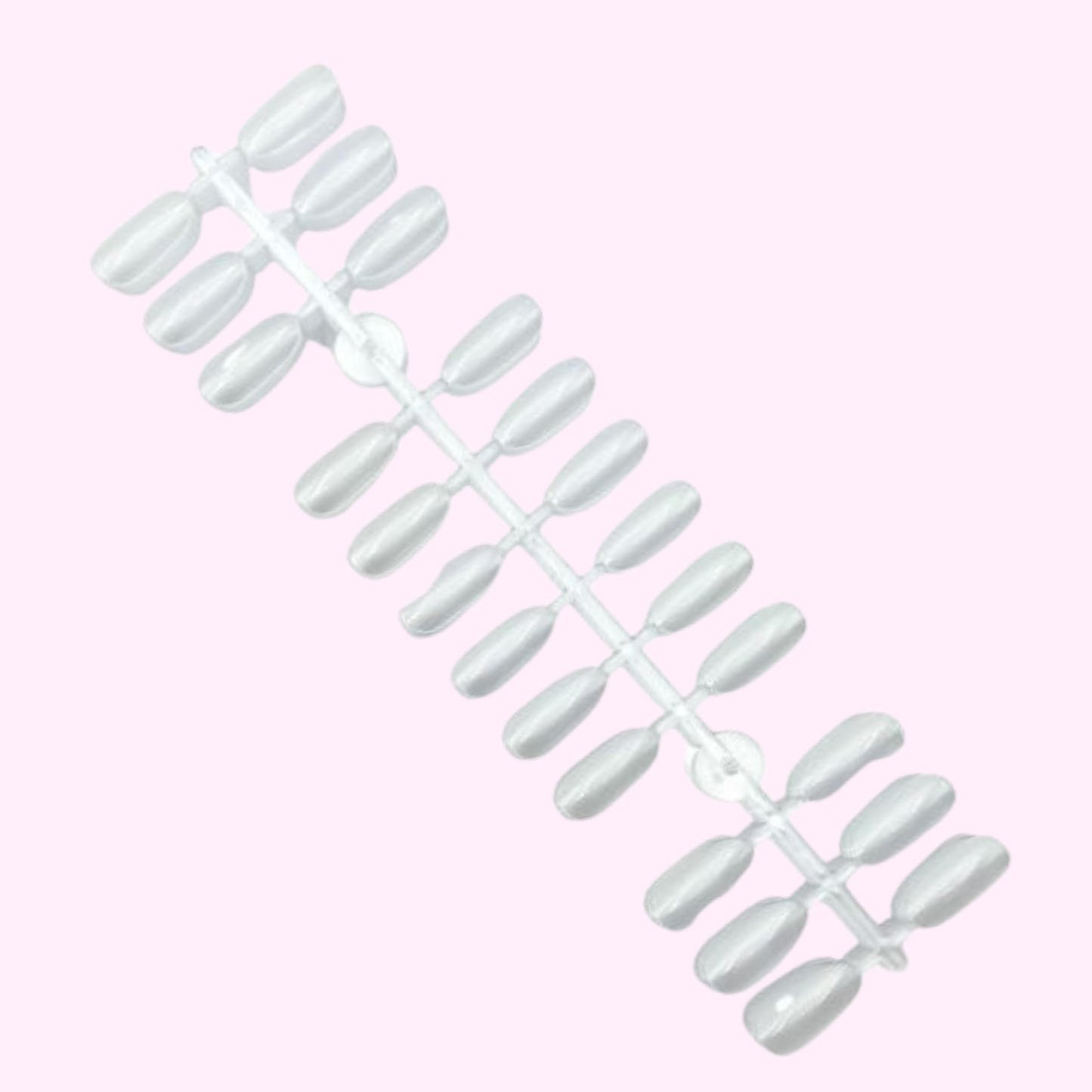 240 Clear Nail Art Swatch Tips