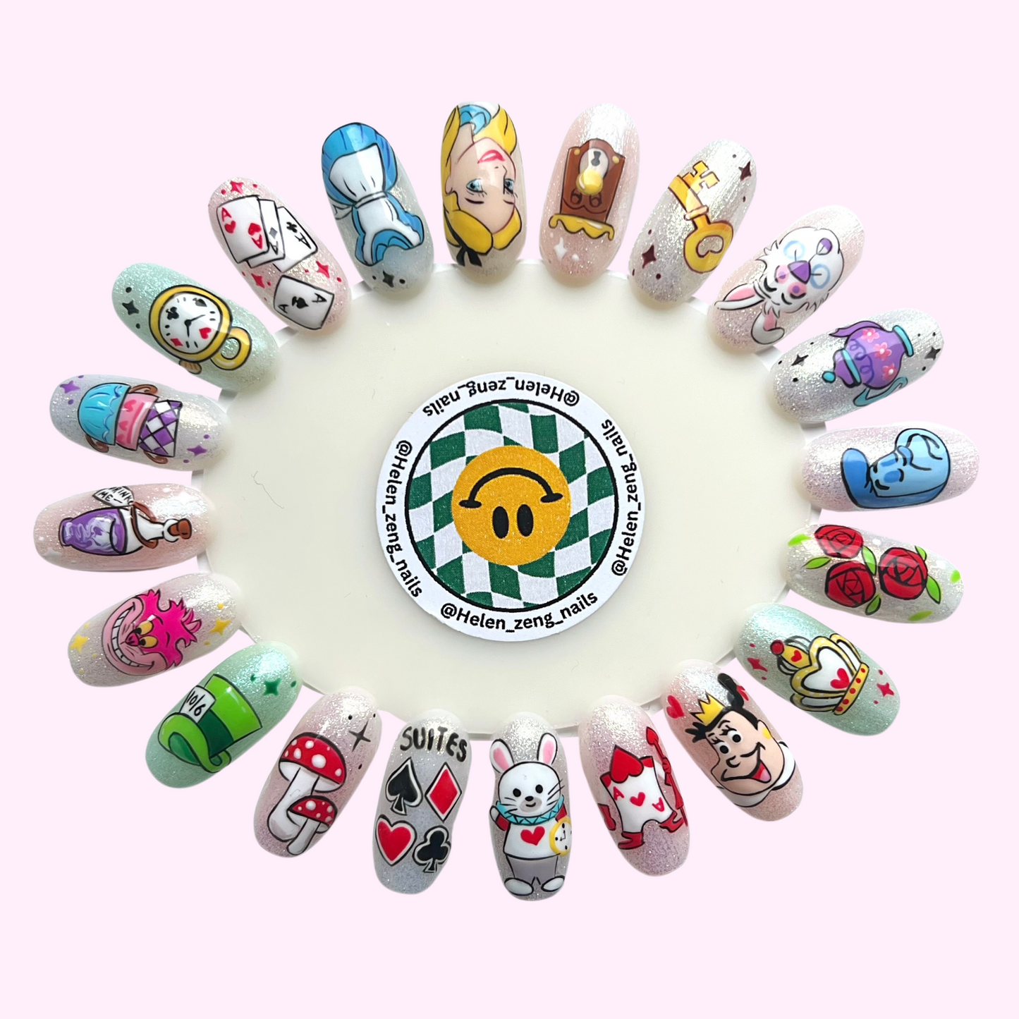 20 Alice In Wonderland Nail Art Video Tutorials