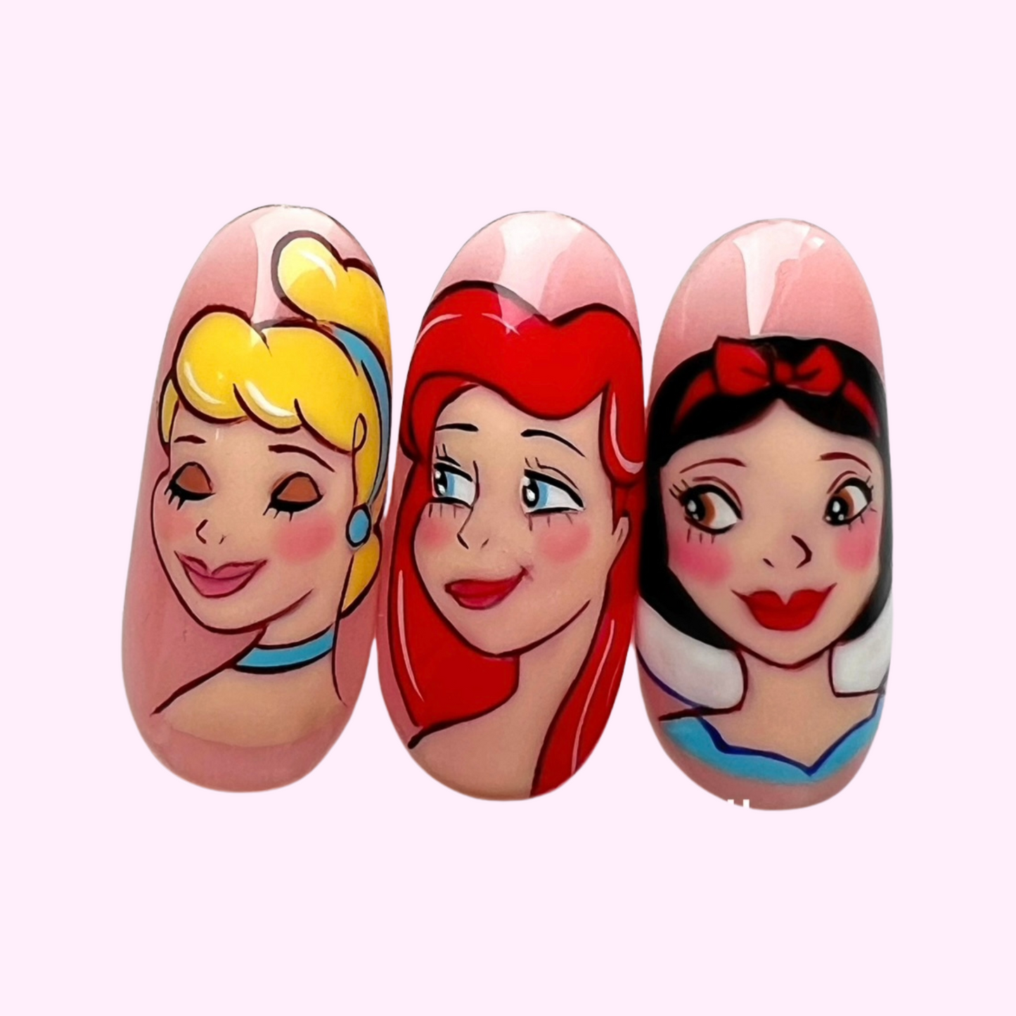3 Disney Princess Nail Art Tutorials - collection 1