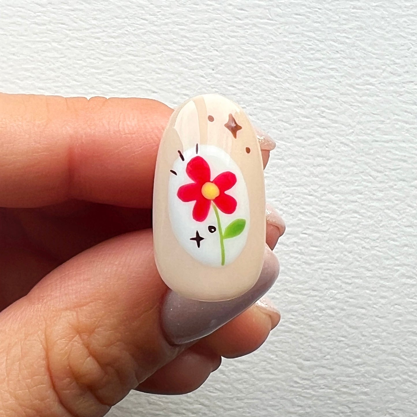 5 Cute Flower Nail Art Video Tutorials - collection 1