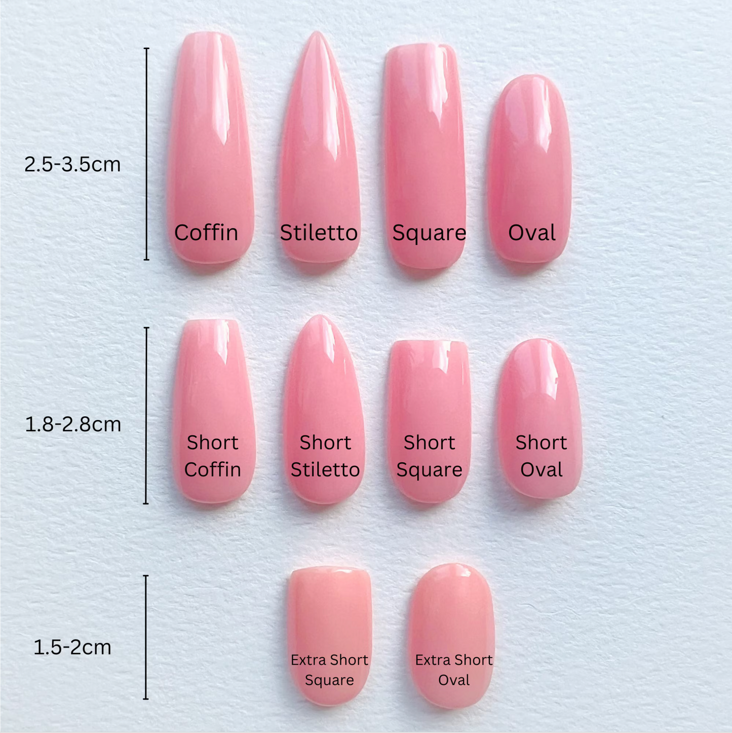 Customised Gel Press On Nails