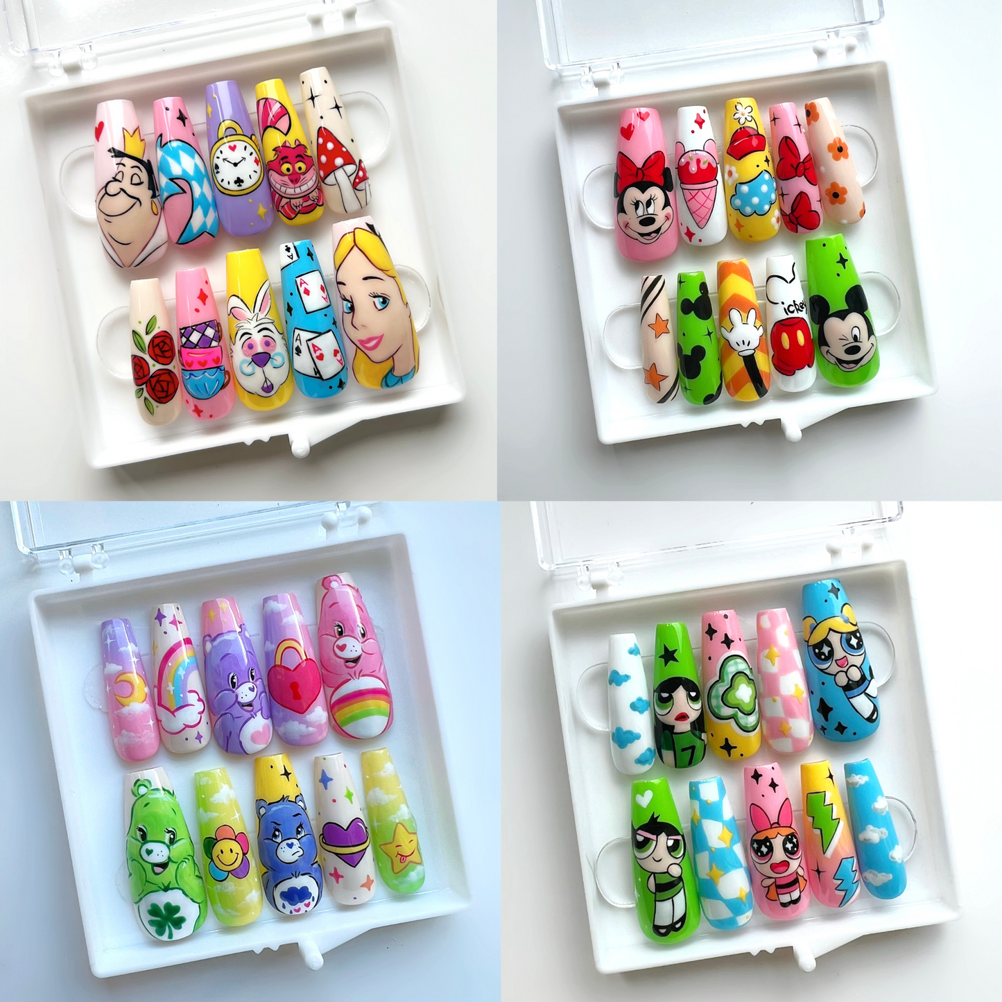 Customised Gel Press On Nails
