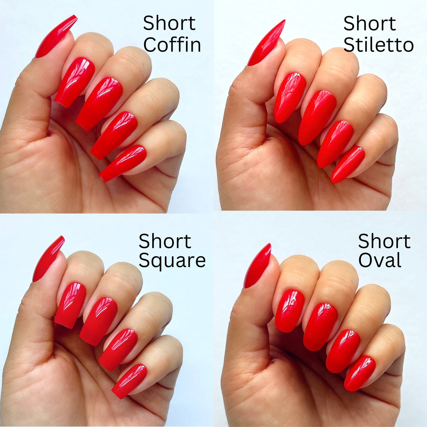 Customised Gel Press On Nails