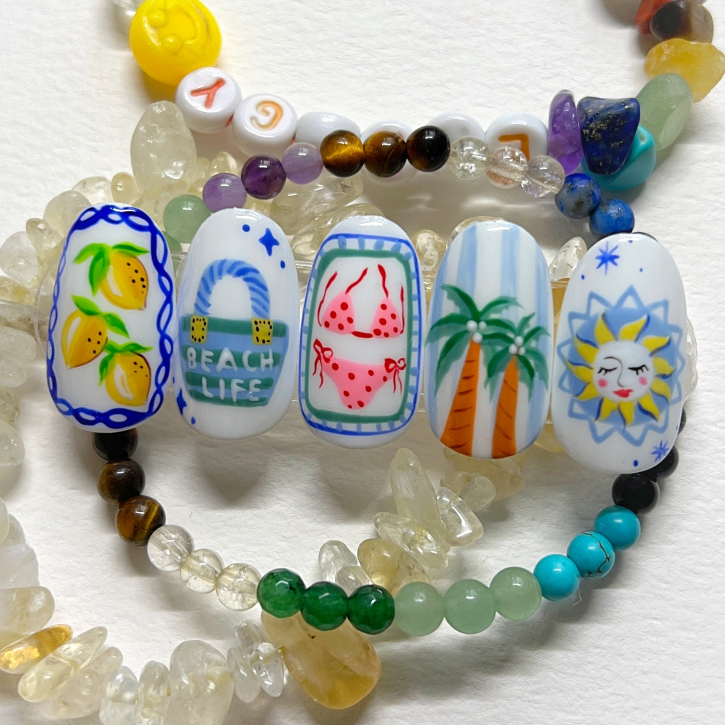 5 Cute Summer Nail Art Video Tutorials - collection 1