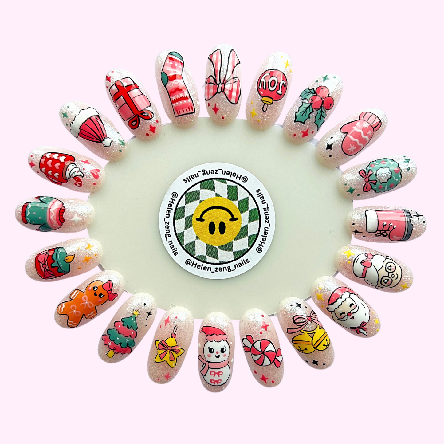 20 Christmas Nail Art Tutorials - collection 3