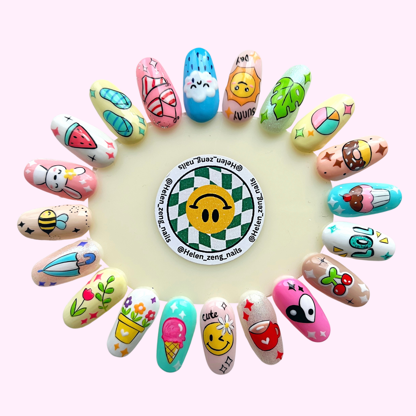 20 Cute Nail Art Tutorials - collection 6