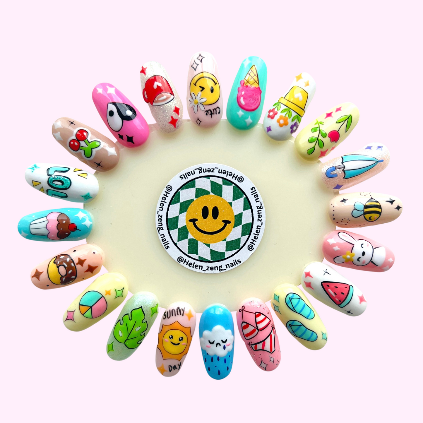 20 Cute Nail Art Tutorials - collection 6