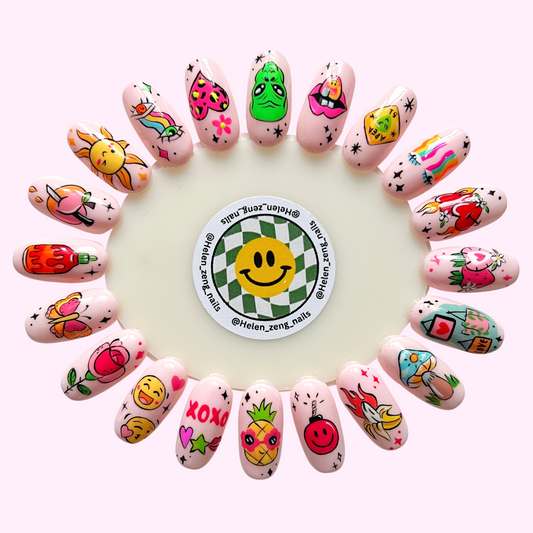 20 Cute Nail Art Tutorials - collection 9