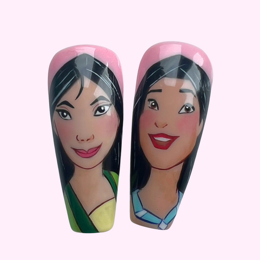 2 Disney Princess Nail Art Tutorials - collection 2