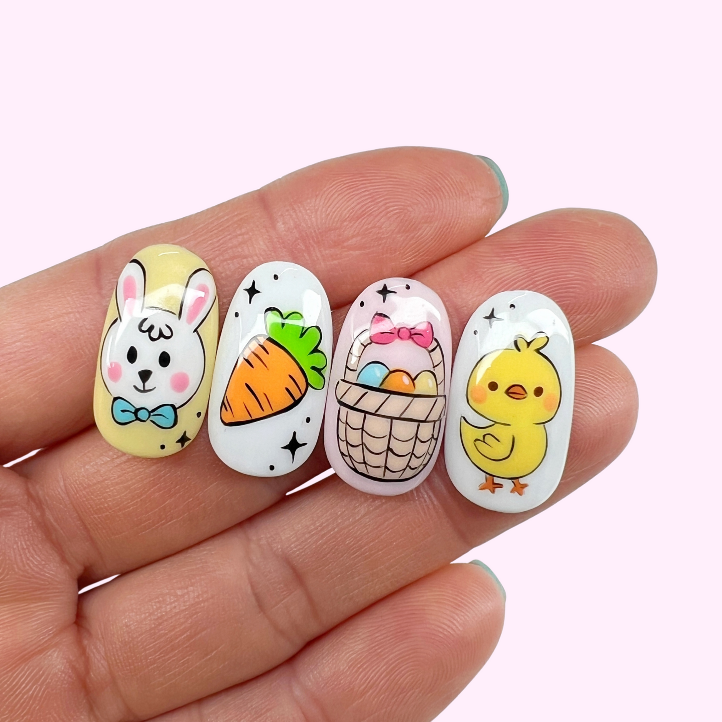 4 Cute Easter Nail Art Tutorials - collection 1